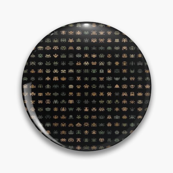 Item preview, Space Invaders 011 (Emergent Camo) designed and sold by B38TN1K.