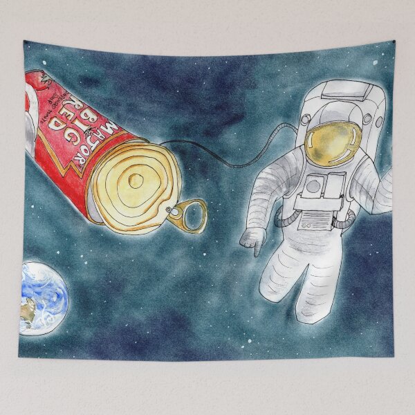 Item preview, Major Tom - Spaceman in Space designed and sold by Kathryn Price.