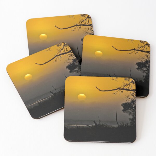 Item preview, Through the fog - Murray Sunset NP Mallee designed and sold by yvonne hyland.