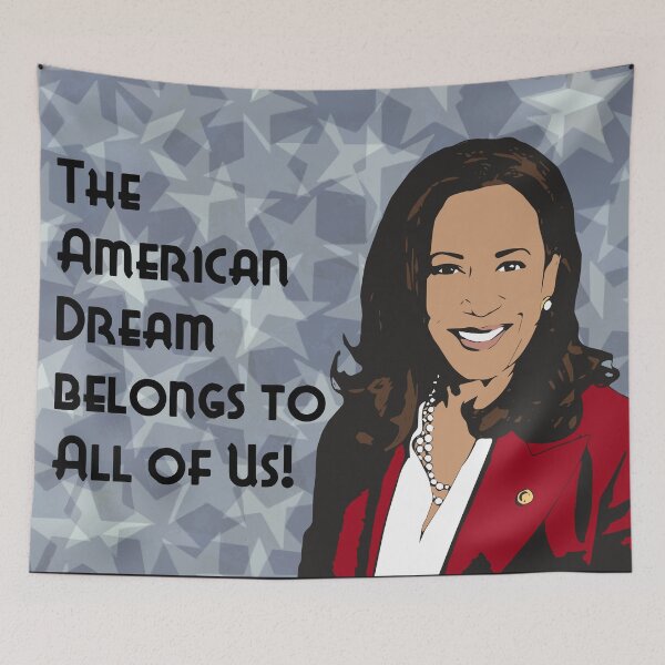 Item preview, Kamala Harris Feminist Icon American Dream designed and sold by candhdesigns.