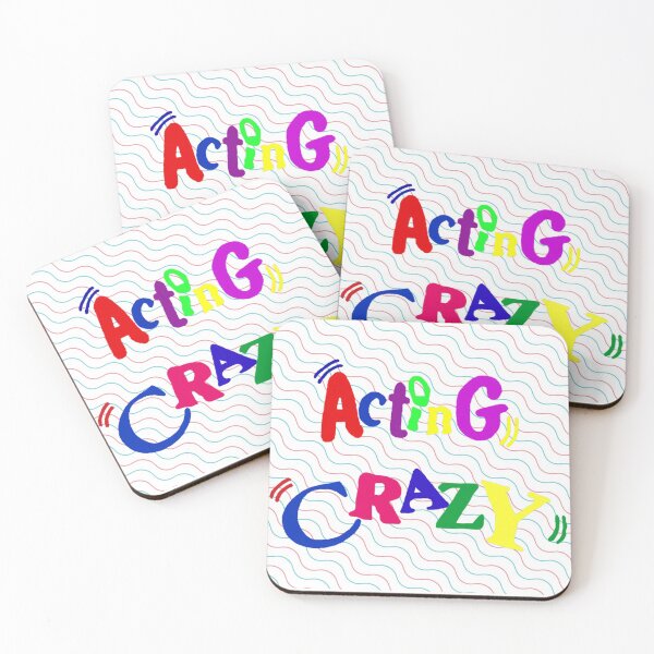 Item preview, Acting Crazy, Life or a Game Show? designed and sold by michaelrodents.