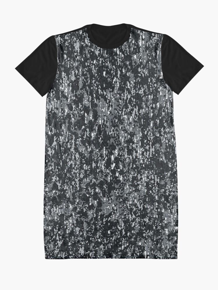 Cefian USA Short Sleeve Gray Black A-line Knee Length Dress, S, P2P 16” |  eBay