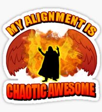 Chaotic Awesome Sticker