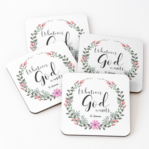Item preview, Whatever God Wants St. Gianna, Saint Gianna, Saint Quote Catholic, Mother Saints designed and sold by majellamovement.