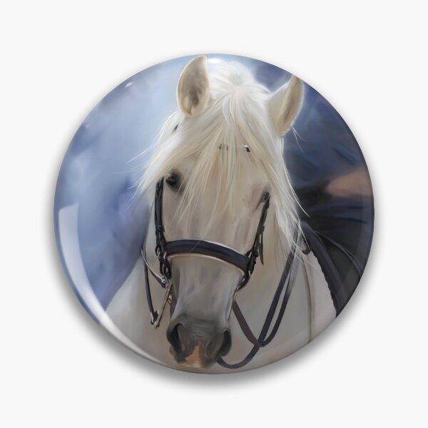 Item preview, Horse, White horse designed and sold by Zuly5.