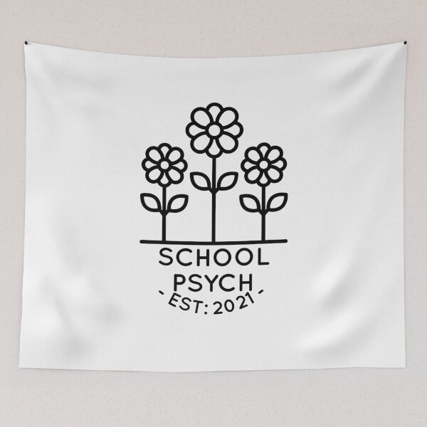 Item preview, School Psychologist Est: 2021 designed and sold by EvyStickersx.