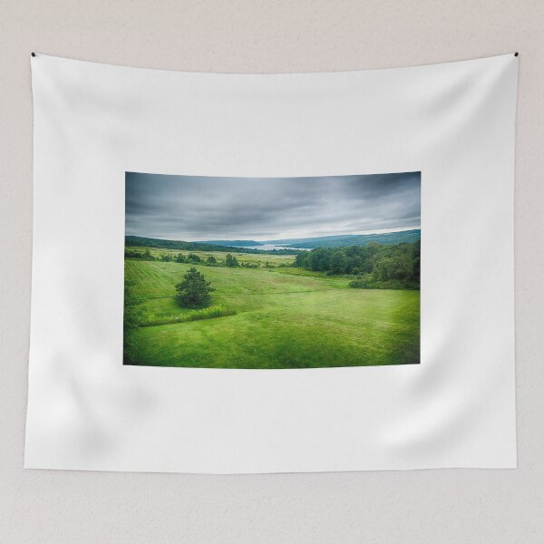 Item preview, Overcast Day Over a Beautiful Field designed and sold by Dave Fine.