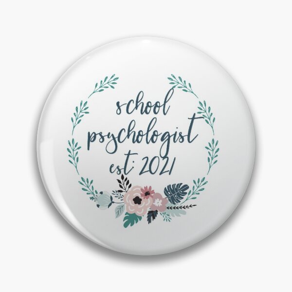 Item preview, School Psychologist Est: 2021 designed and sold by EvyStickersx.