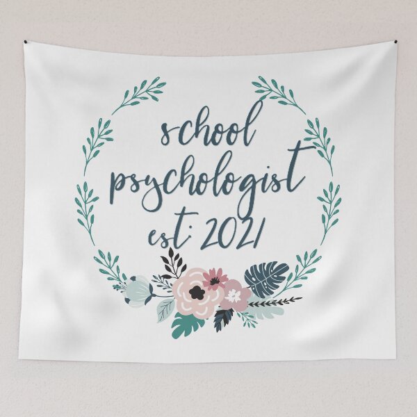 Item preview, School Psychologist Est: 2021 designed and sold by EvyStickersx.