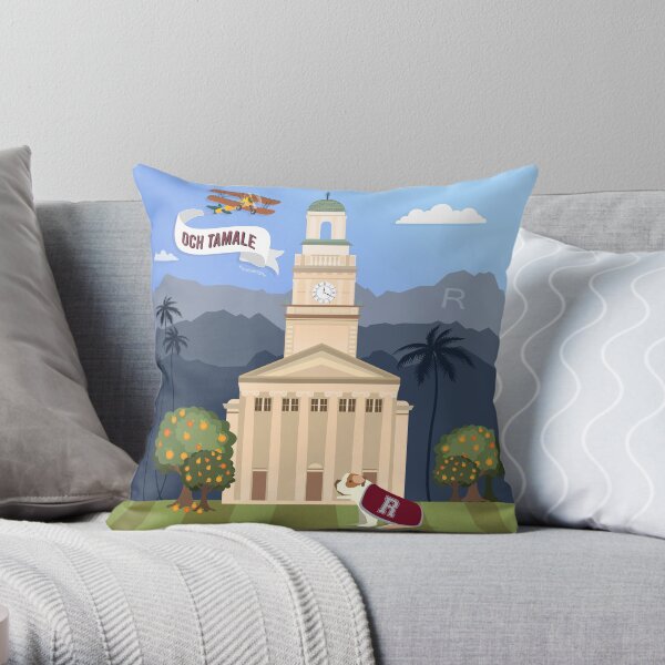Redlands Throw Pillow