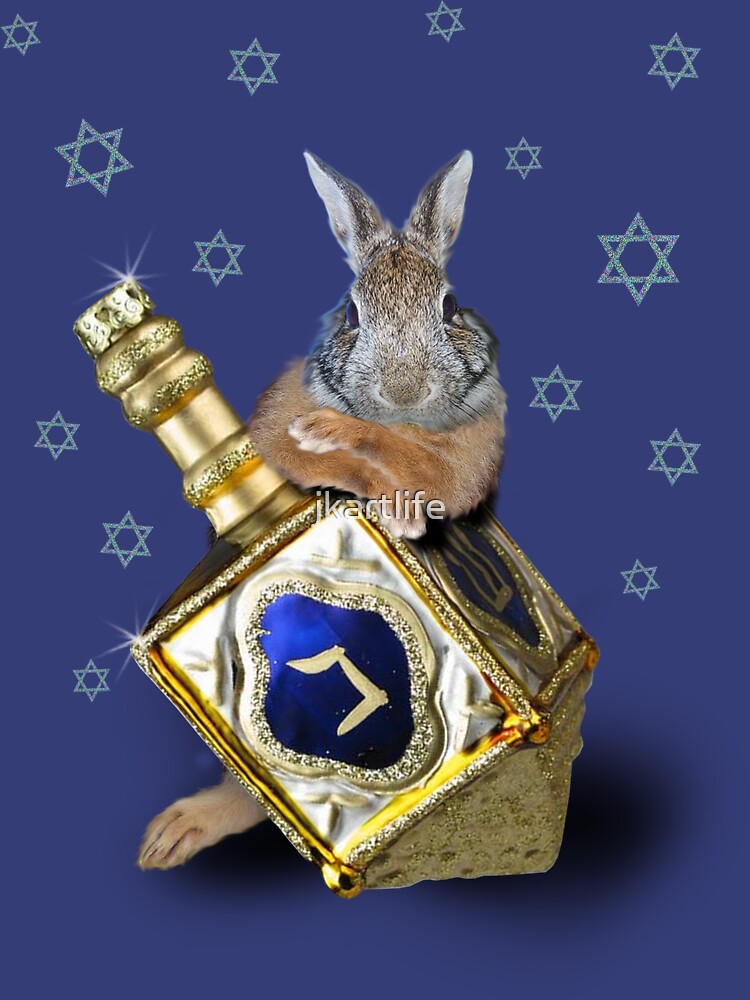 Disover Hanukkah Bunny Rabbit Classic T-Shirt