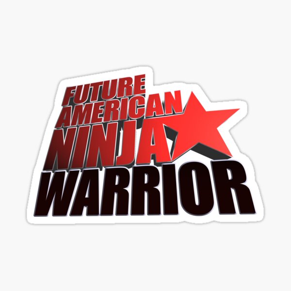 American Ninja Warrior 2 1/2 Round Stickers - 96 Pack