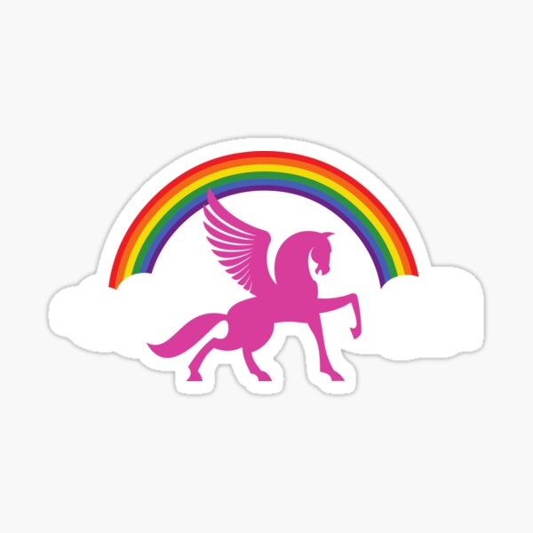 Unicorn Printable Stickers Redbubble