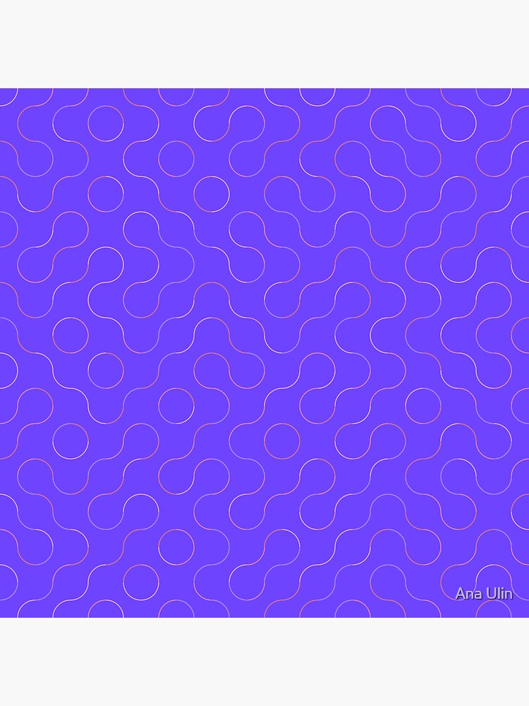 Excitedly Inoffensive Mercury (outlines on purple) by anaulin