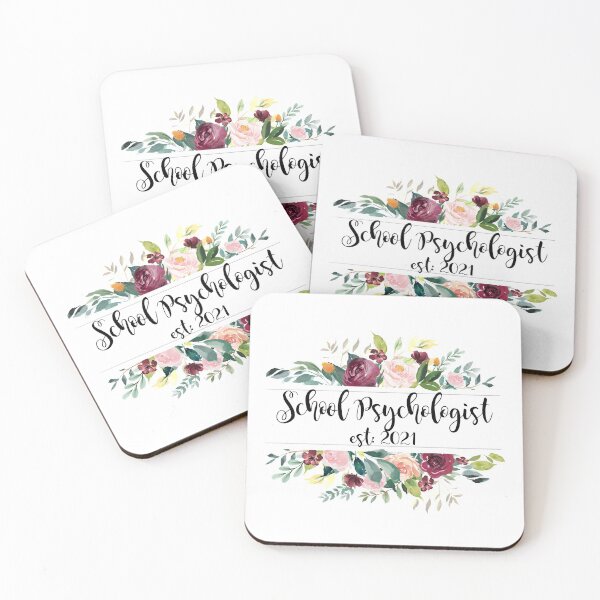 Item preview, School Psychologist Est: 2021 designed and sold by EvyStickersx.