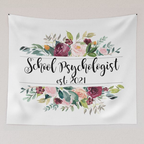 Item preview, School Psychologist Est: 2021 designed and sold by EvyStickersx.