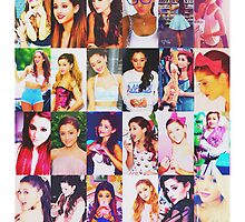 Ariana Grande Collage by lyricsbykailynn