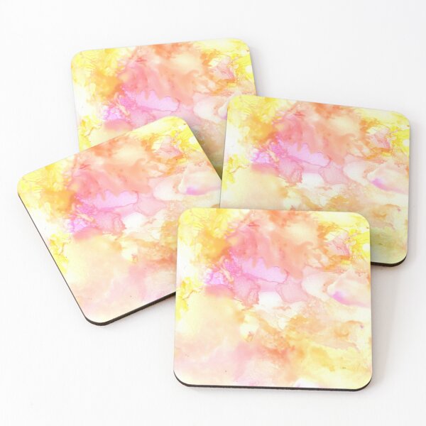Item preview, Yellow and Pink Abstract designed and sold by LaurieStefano.