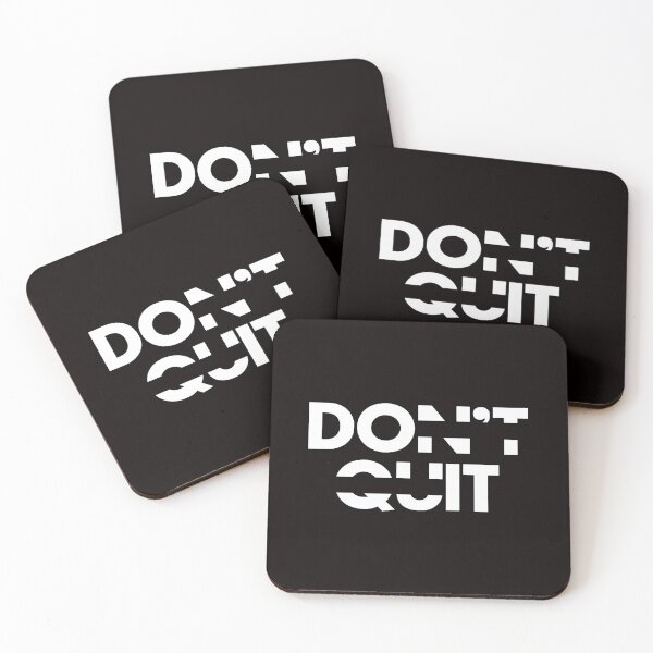 Item preview, Dont Quit designed and sold by WolfSpiritCo.