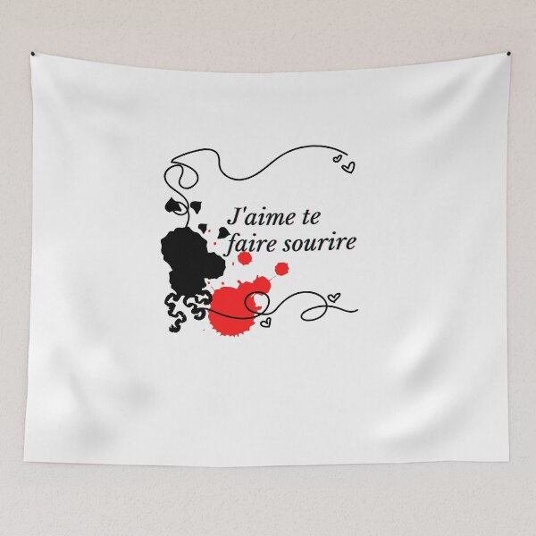 Item preview, J'aime te faire sourire (i love to make you smile) designed and sold by Freeshstyle.