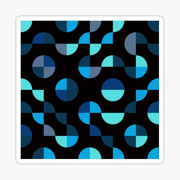 Excitedly Inoffensive Mercury (blues) Sticker