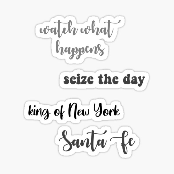 newsies sticker pack Sticker