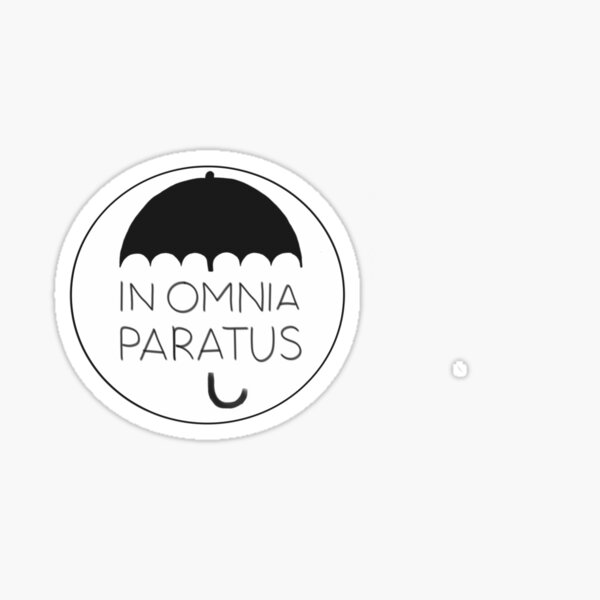 In Omnia Paratus Stickers Redbubble