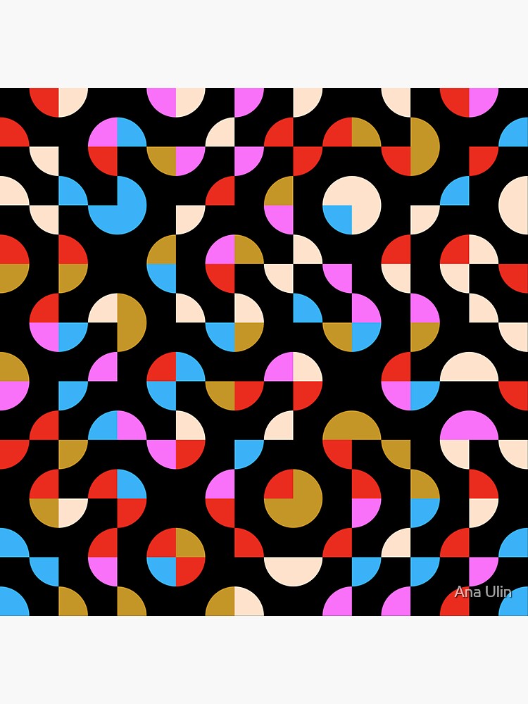 Excitedly Inoffensive Mercury (red, tan, pinks and blues) by anaulin