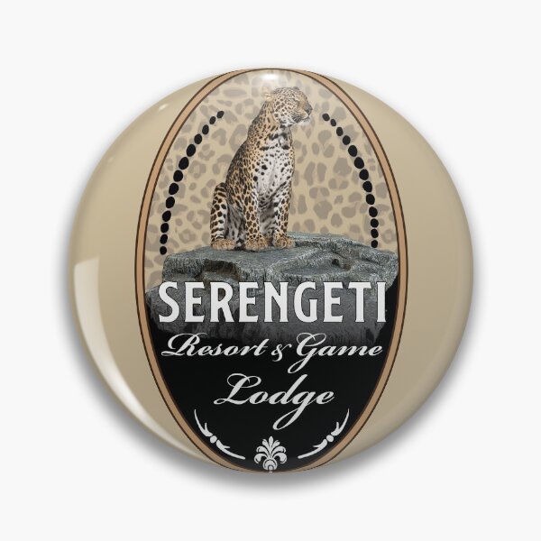 Artikelvorschau, Serengeti Resort & Game Lodge Kofferaufkleber entworfen und verkauft von travelwitheric.