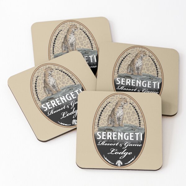 Item preview, Serengeti Resort & Game Lodge Suitcase Sticker designed and sold by travelwitheric.