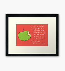 Fruit Basket Framed Print