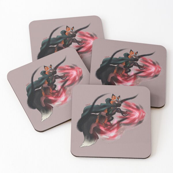 Item preview, DnD Warlock Fox designed and sold by LoreFoxArt.