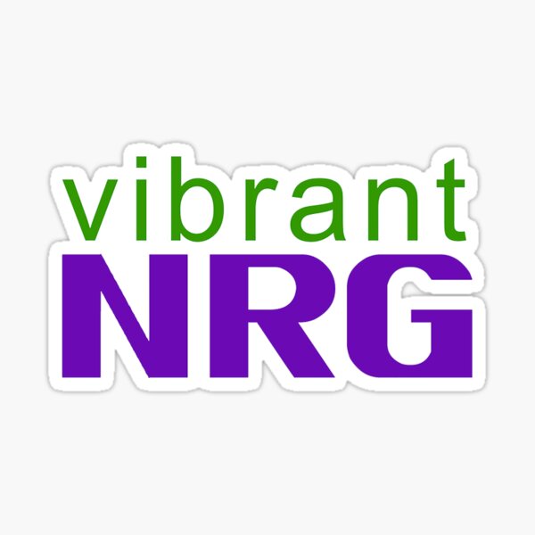 Vibrant Energy Sticker