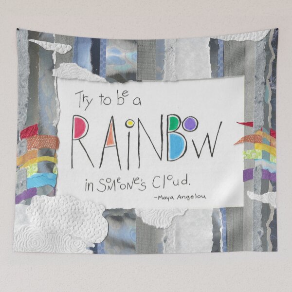 Item preview, Be a rainbow designed and sold by Art by Leanne P / Leanne Poellinger.