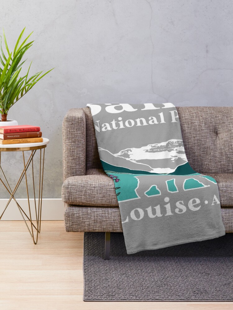 Alternate view of Banff National Park Throw Blanket
