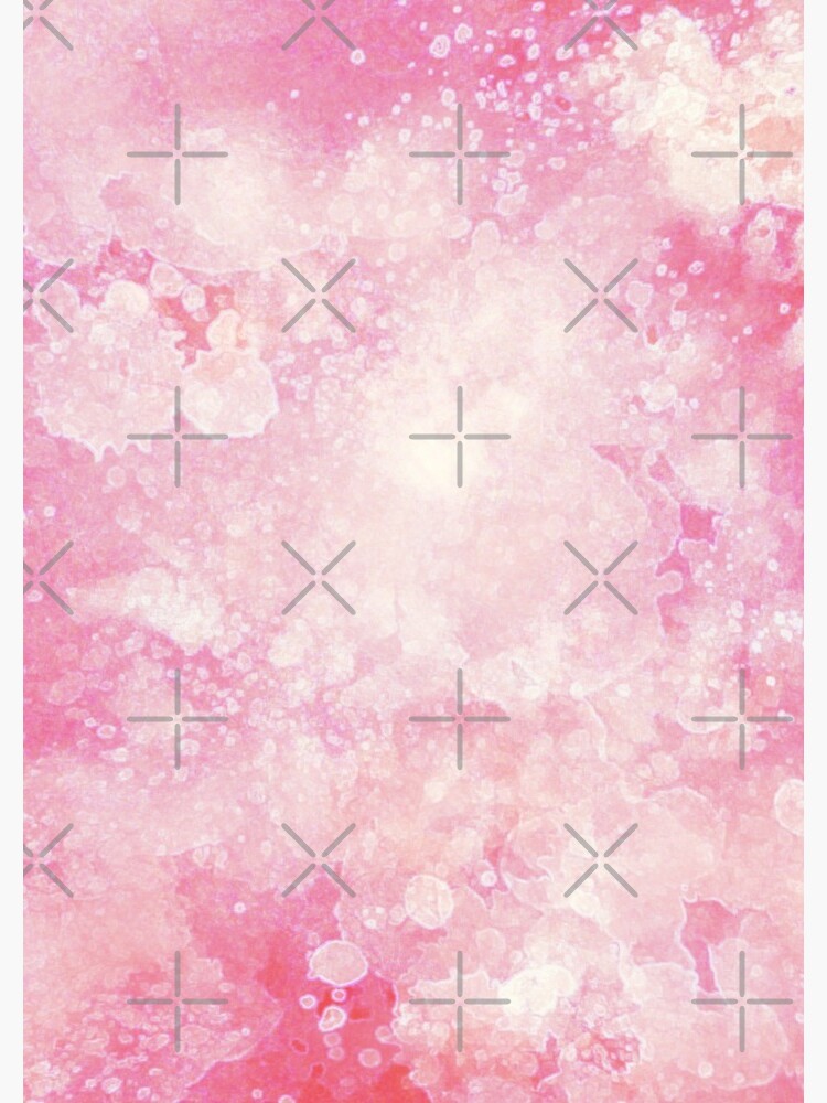 Pink watercolor splatters by ebozzastudio