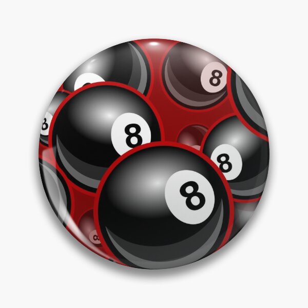 Item preview, Billiards Black 8 Ball 8-Ball Pocket Pool Snooker designed and sold by Draculaura2009.