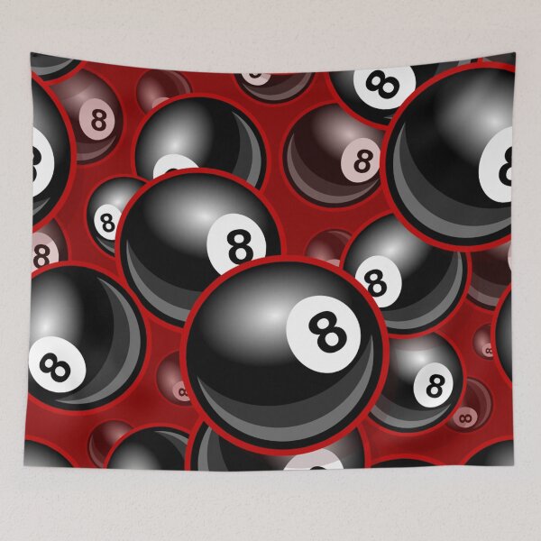 Artikelvorschau, Billard Black 8 Ball 8-Ball Pocket Pool Snooker entworfen und verkauft von Draculaura2009.