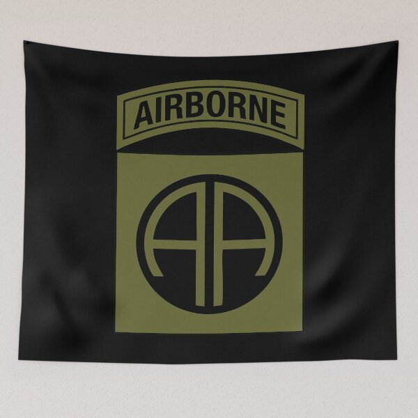 Item preview, 82nd Paratrooper Airborne Division Green Logo designed and sold by AJ  Liber.