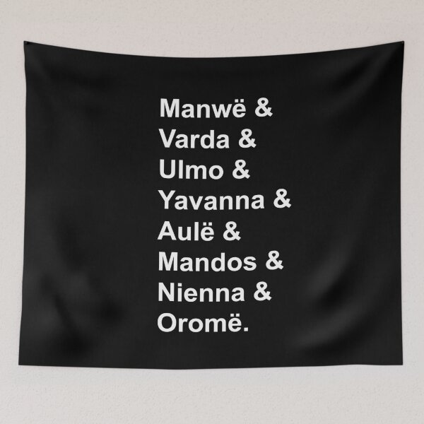 Item preview, Names of the Aratar, the High Valar of Arda | II v.2 designed and sold by RocketPunchSC.