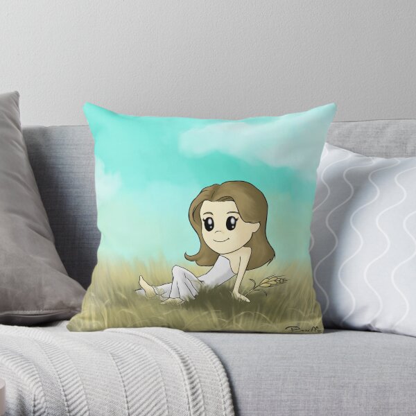 Virgo Throw Pillow