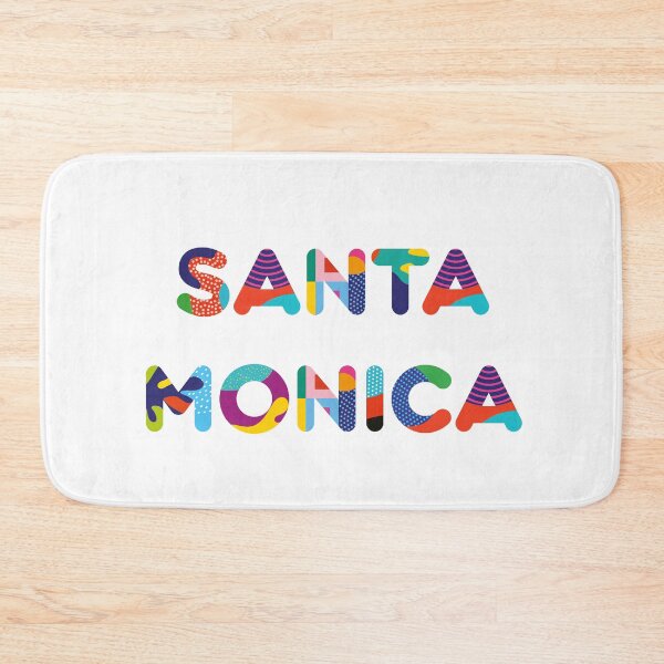 Item preview, Santa Monica Los Angeles California SoCal Colorful Graphic designed and sold by David Garry.