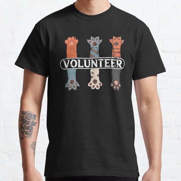 Volunteer Animal Shelter Cat Dog Adoption Shelter Classic T-Shirt