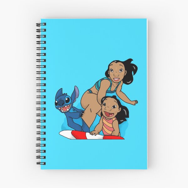 Item preview, Lilo & Stitch Surfing Sticker  designed and sold by Hori Shop.