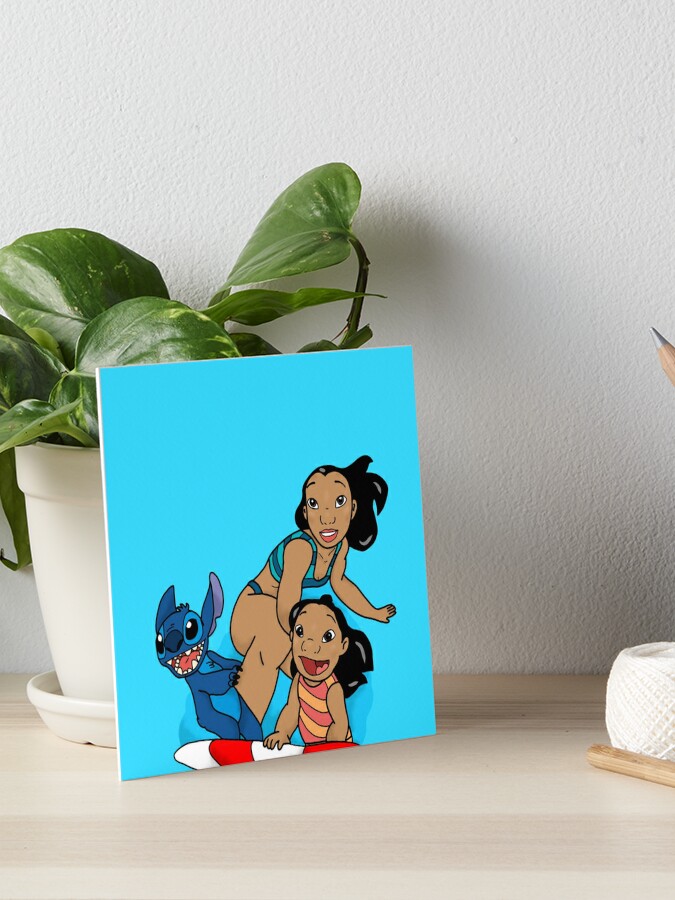 Lilo & Stitch Surfing