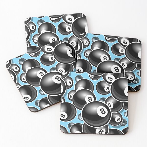 Item preview, Billiards Black 8 Ball 8-Ball blue designed and sold by Draculaura2009.