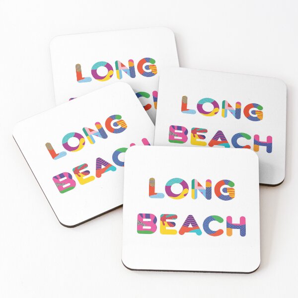 Item preview, Long Beach Los Angeles California SoCal Colorful Graphic designed and sold by David Garry.