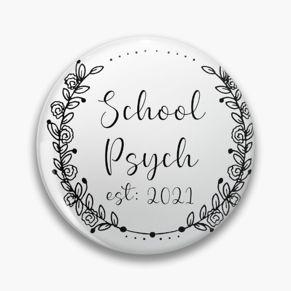 Item preview, School Psychologist Est: 2021 designed and sold by EvyStickersx.