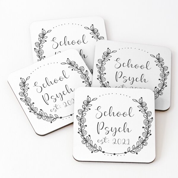 Item preview, School Psychologist Est: 2021 designed and sold by EvyStickersx.