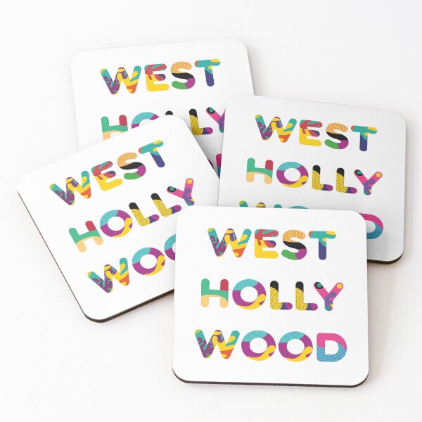 Item preview, West Hollywood WeHo Los Angeles California SoCal Colorful Graphic designed and sold by David Garry.